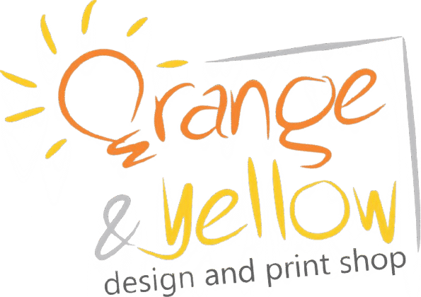 DASMA ORANGE AND YELLOW PRINT SHOP